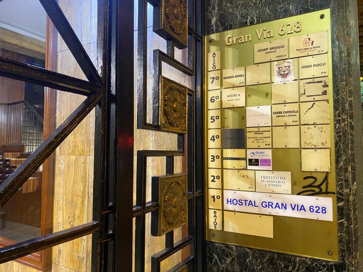 Hostal Granvia 628 Барселона Экстерьер фото